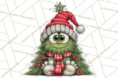 Christmas Munchkins Cute Holiday Clipart PNG Product Image 4