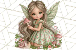 Whimsical Fairy World Clipart PNG Product Image 5