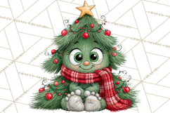 Christmas Munchkins Cute Holiday Clipart PNG Product Image 5