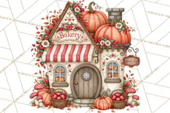Enchanted Autumn Fairy World PNG, Fall Fairies Product Image 5