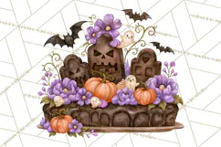 Spooky Halloween Desserts Clipart PNG Product Image 5