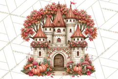 Enchanted Autumn Fairy World PNG, Fall Fairies Product Image 2