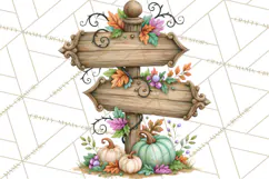 Halloween Village Clipart PNG, Spooky Cottage Town Product Image 2