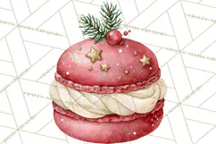 Christmas Dessert Clipart PNG Product Image 2