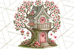 Whimsical Fairy World Clipart PNG Product Image 3