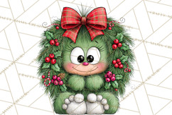 Christmas Munchkins Cute Holiday Clipart PNG Product Image 3