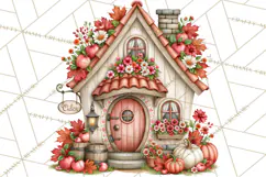 Enchanted Autumn Fairy World PNG, Fall Fairies Product Image 3