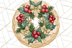 Christmas Dessert Clipart PNG Product Image 4