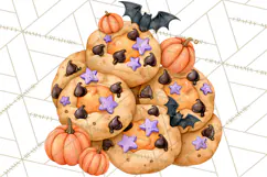 Spooky Halloween Desserts Clipart PNG Product Image 4
