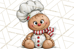 Christmas Munchkins Cute Holiday Clipart PNG Product Image 5