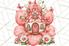 Whimsical Fairy World Clipart PNG Product Image 5