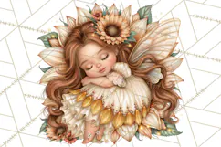 Sunflower Fairy World PNG, Fall Fairies Product Image 4