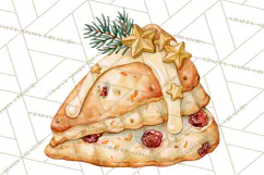 Christmas Dessert Clipart PNG Product Image 4
