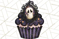 Halloween Monster Cupcake Clipart Png, Halloween Sweets Product Image 4