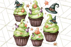 Spooky Halloween Desserts Clipart PNG Product Image 4