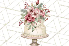 Christmas Dessert Clipart PNG Product Image 4