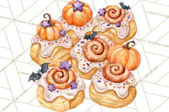 Spooky Halloween Desserts Clipart PNG Product Image 4