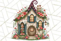Midnight Halloween Fairy World PNG, Fall Fairies Product Image 5