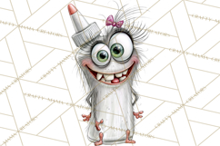 Little Monster Academy Clip Art PNG Product Image 4
