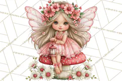Whimsical Fairy World Clipart PNG Product Image 5