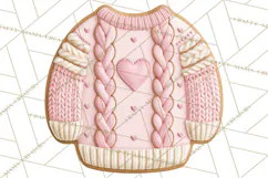 Pink Autumn Cookies Clipart PNG Product Image 5