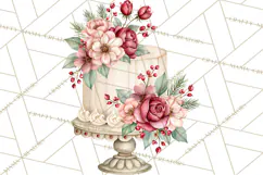 Christmas Dessert Clipart PNG Product Image 5