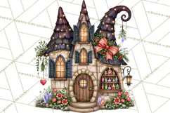 Midnight Halloween Fairy World PNG, Fall Fairies Product Image 2