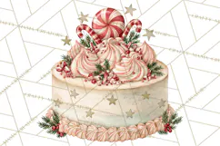 Christmas Dessert Clipart PNG Product Image 3