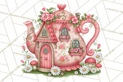 Whimsical Fairy World Clipart PNG Product Image 3