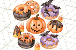 Spooky Halloween Desserts Clipart PNG Product Image 3