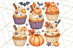 Spooky Halloween Desserts Clipart PNG Product Image 4