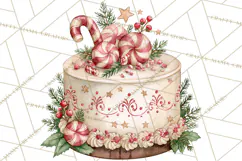 Christmas Dessert Clipart PNG Product Image 4