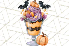 Spooky Halloween Desserts Clipart PNG Product Image 5
