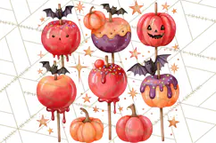 Spooky Halloween Desserts Clipart PNG Product Image 5