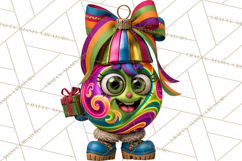 Neon North Pole PNG Christmas Clipart Product Image 5