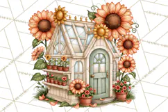 Sunflower Fairy World PNG, Fall Fairies Product Image 2
