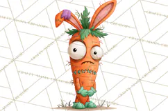 Cute Zombie Bunnies PNG Clipart, Halloween Animals Product Image 2