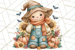 Halloween Village Clipart PNG, Spooky Cottage Town Product Image 3
