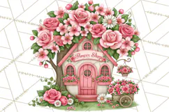 Whimsical Fairy World Clipart PNG Product Image 3