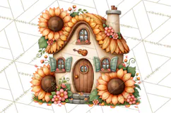 Sunflower Fairy World PNG, Fall Fairies Product Image 3