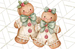 Christmas Dessert Clipart PNG Product Image 3