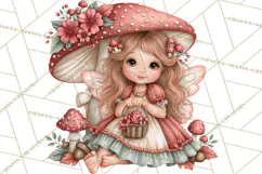 Enchanted Autumn Fairy World PNG, Fall Fairies Product Image 4