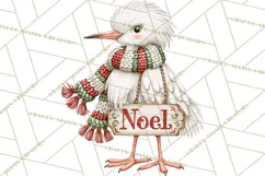 Christmas Animal Clipart PNG, Festive Animals Sign Clip Art Product Image 5