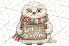 Christmas Animal Clipart PNG, Festive Animals Sign Clip Art Product Image 2