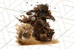 Heavy Metal Skeleton Biker Clipart, Halloween Motorcycles Product Image 2