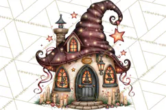 Midnight Halloween Fairy World PNG, Fall Fairies Product Image 3