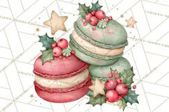 Christmas Dessert Clipart PNG Product Image 4