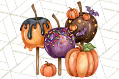 Spooky Halloween Desserts Clipart PNG Product Image 5