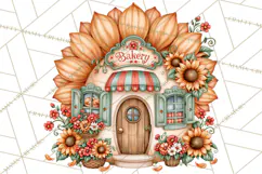 Sunflower Fairy World PNG, Fall Fairies Product Image 2