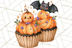 Spooky Halloween Desserts Clipart PNG Product Image 2